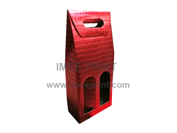 Foldable wine box-297